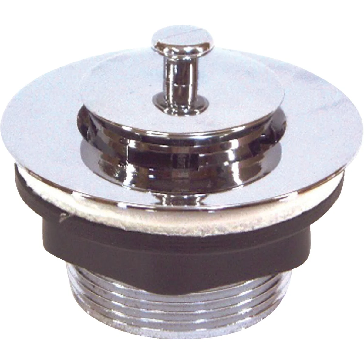 Healthy United States Hardware 1-7 8 In. Chrome Finish Bathtub Drain Stopper for Mobile Homes Excellent