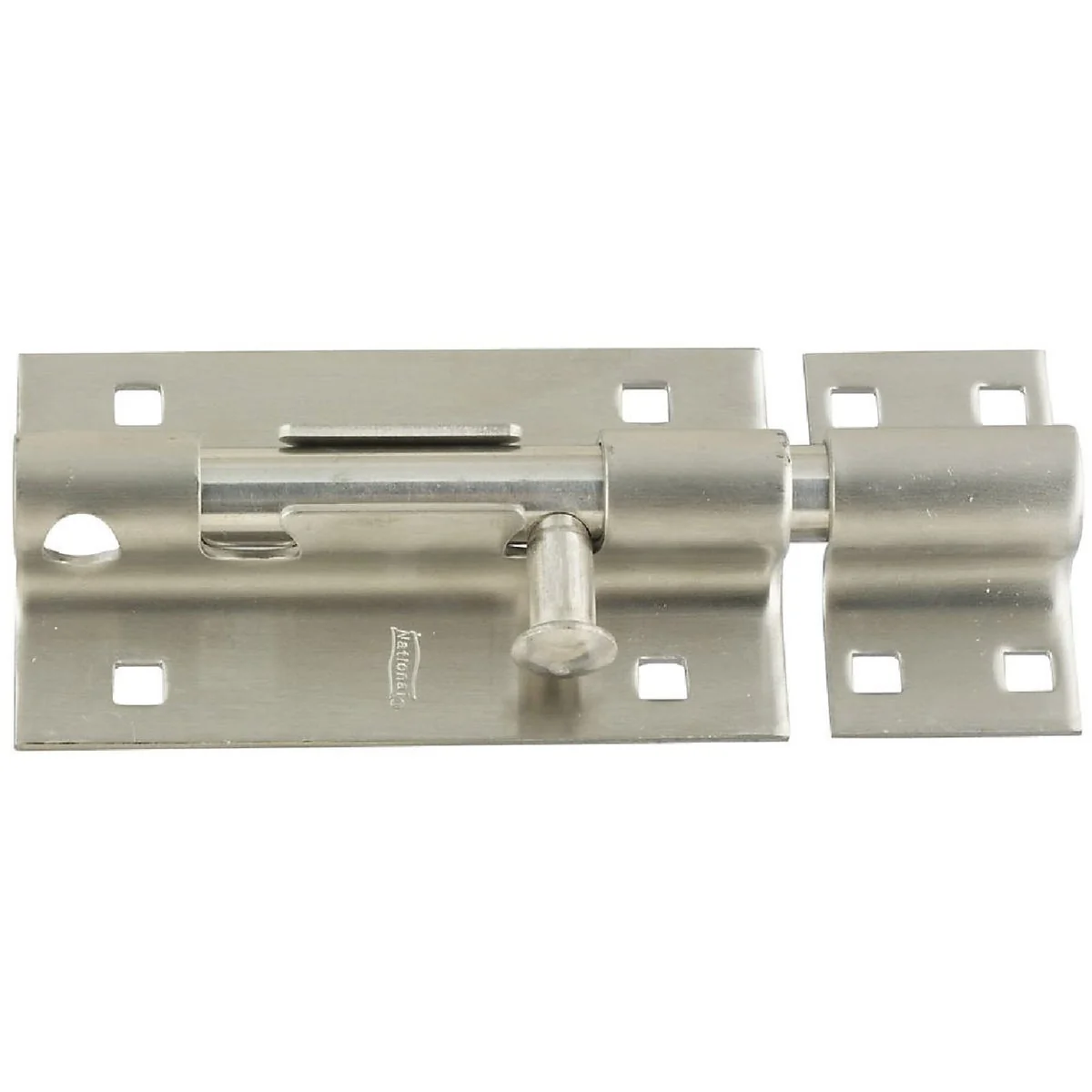 Long-Lasting National 5 In. Stainless Steel Door Barrel Bolt Dependable