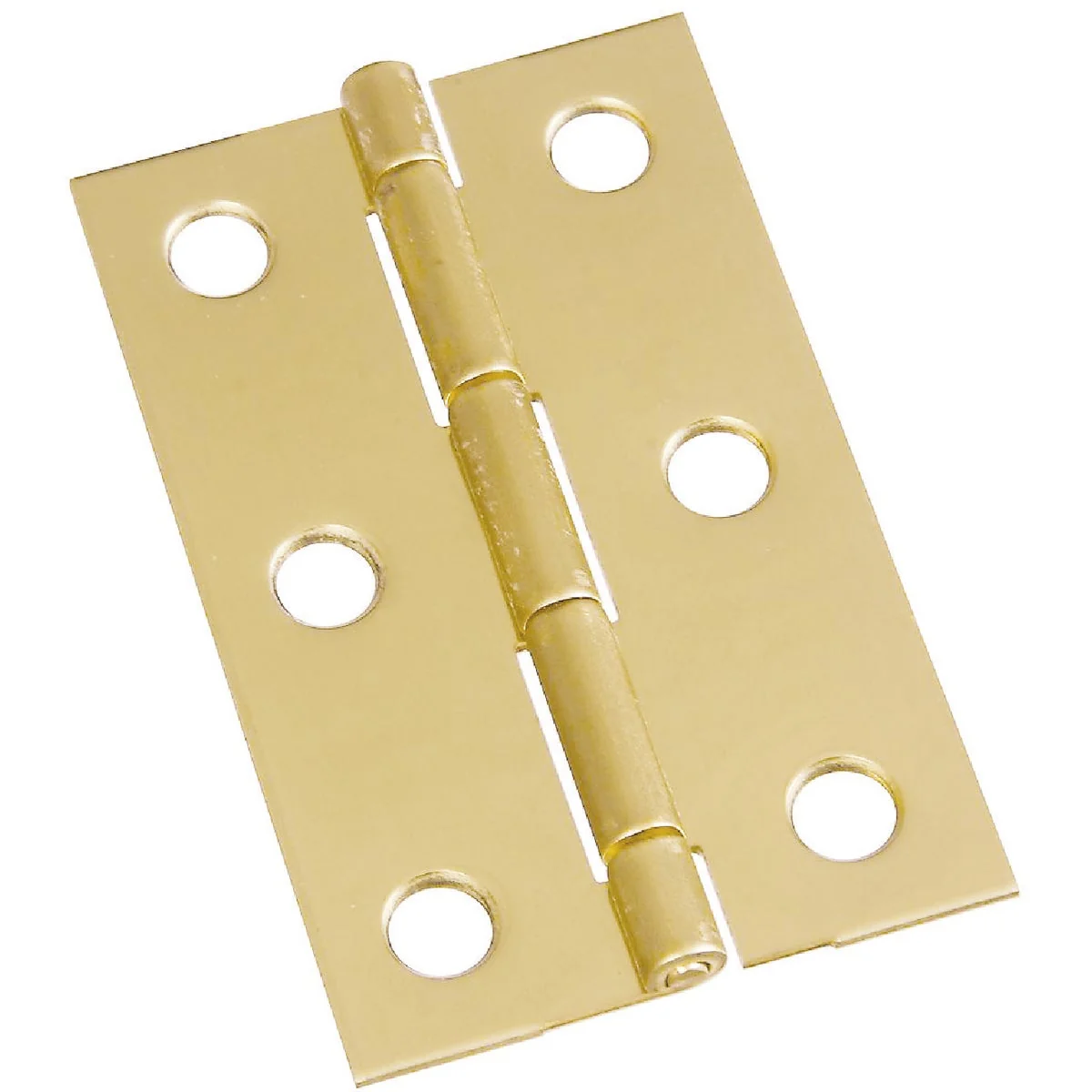 Detailed National 2-1 2 In. x 9 16 In. Medium Clear Coat Decorative Hinge Exceptional