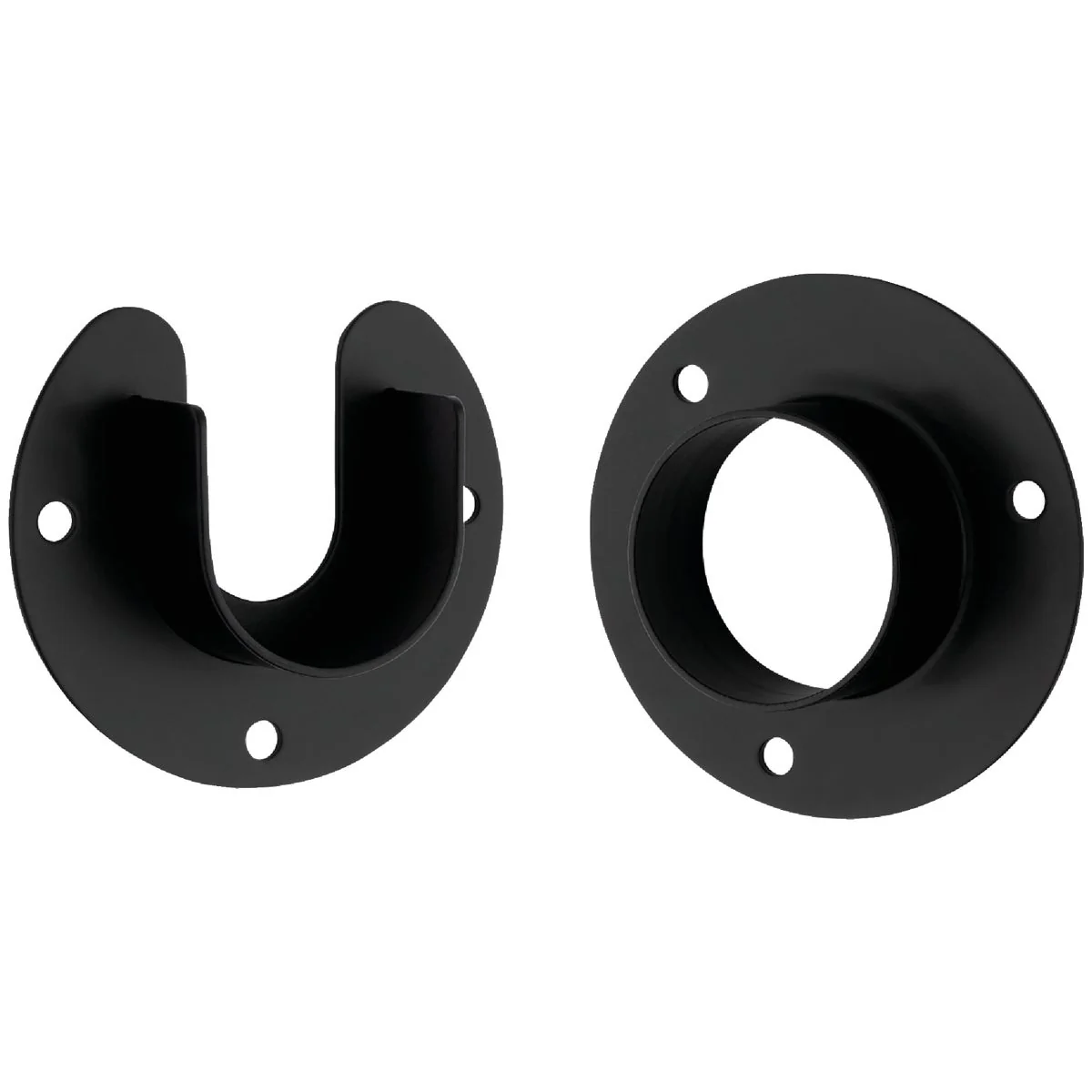 Flexible Stanley Home Designs 1-5 16 In. Zinc Closet Rod Socket Oil Rubbed Bronze 2-Pack Exclusive