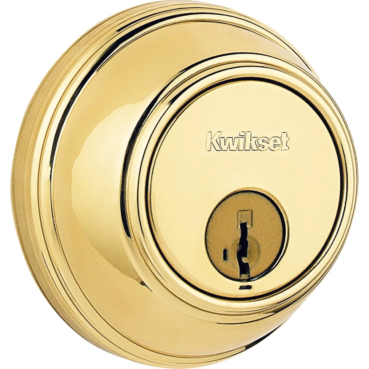 Trusted Kwikset Key Control Deadbolt with SmartKey Security Polished Brass Deadbolt Fine