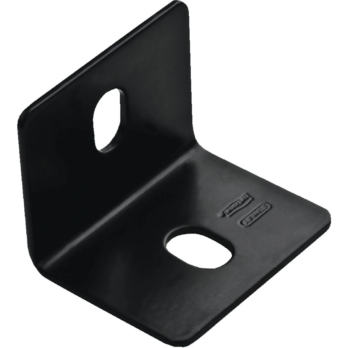 Fine Crafted National Catalog 1154BC 2.4 In. x 3 In. x 1 8 In. Heavy Duty Square Corner Brace Solid