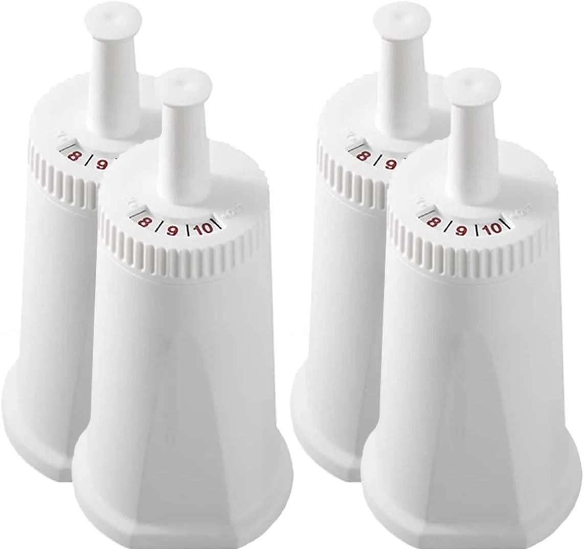Fast 4 Pack Water Filter Compatible with Breville Sage Claro Swiss For Oracle Barista Bambino Espresso Coffee Machine Part BES008WHT0NUC1 Quality