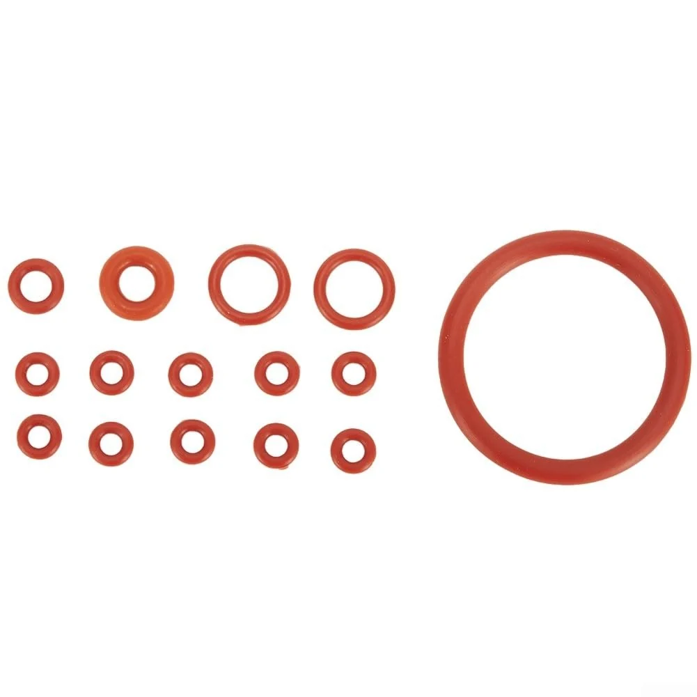 Versatile Silicone O-Ring Seal Gasket Set for Coffee Machine Maintenance 15 Pieces Kit for Saeco for Gaggia Espresso Maker Repair World-Class