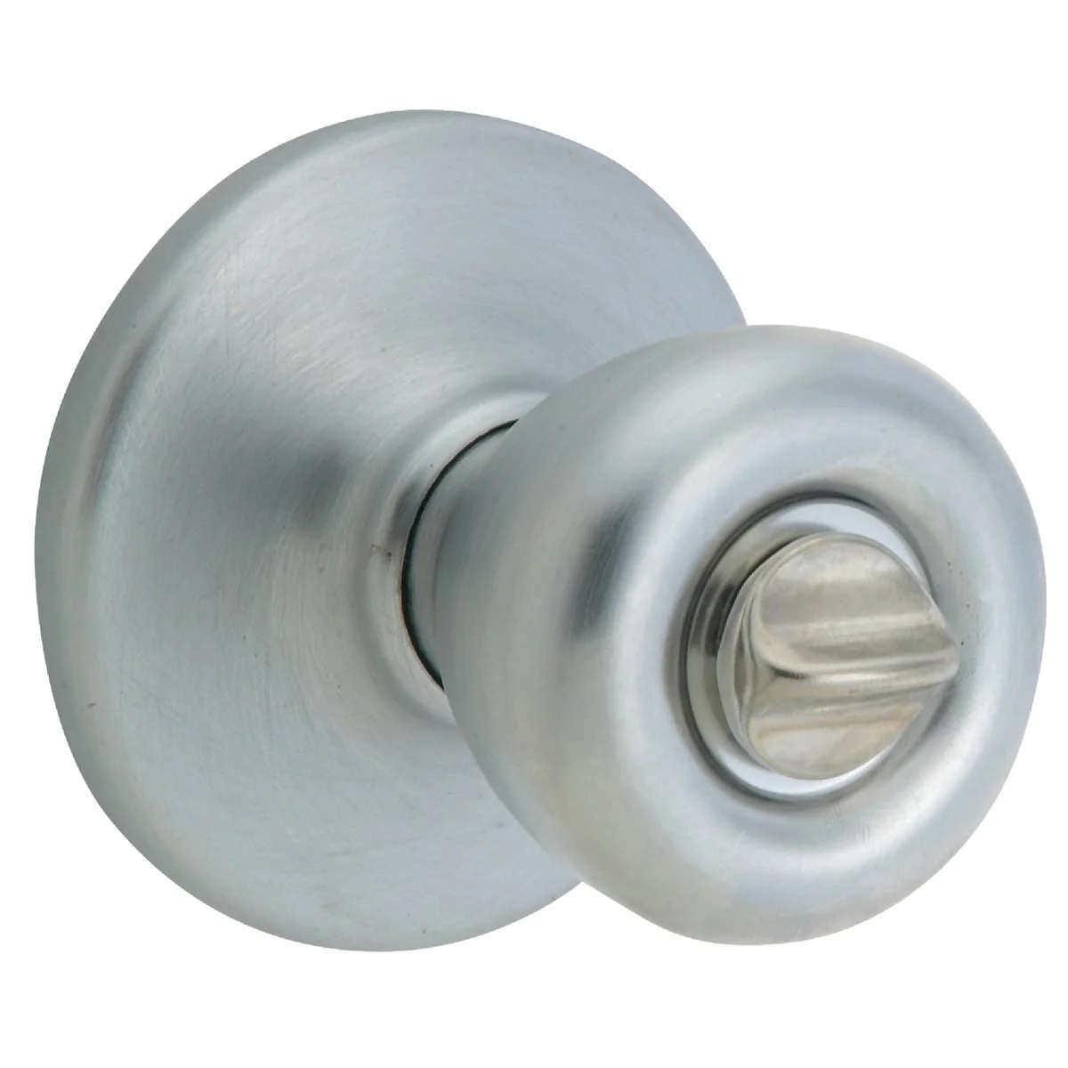 Versatile Kwikset Tylo Satin Chrome Bed Bath Door Knob Consistent