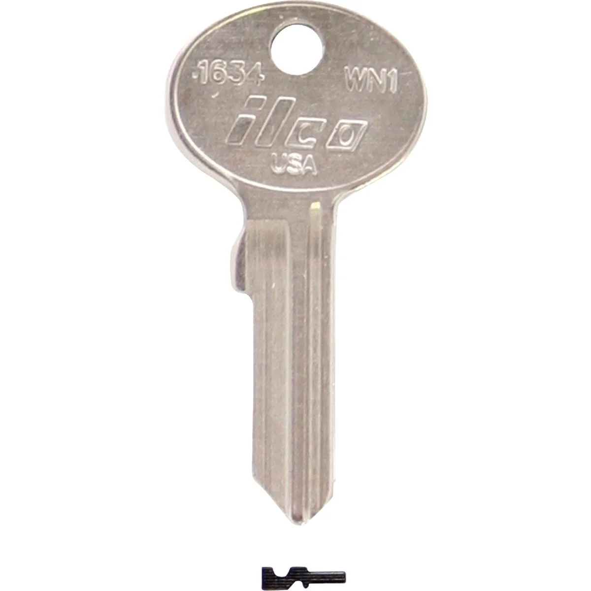 Reliable ILCO Wind Nickel Plated Mailbox Key 10-Pack Verified