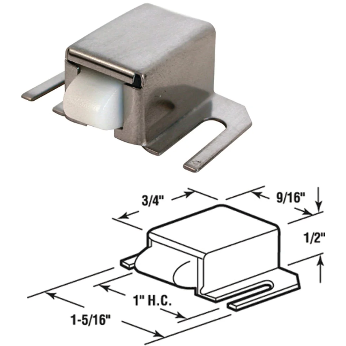 Versatile Prime-Line Shower Door Snap Selected