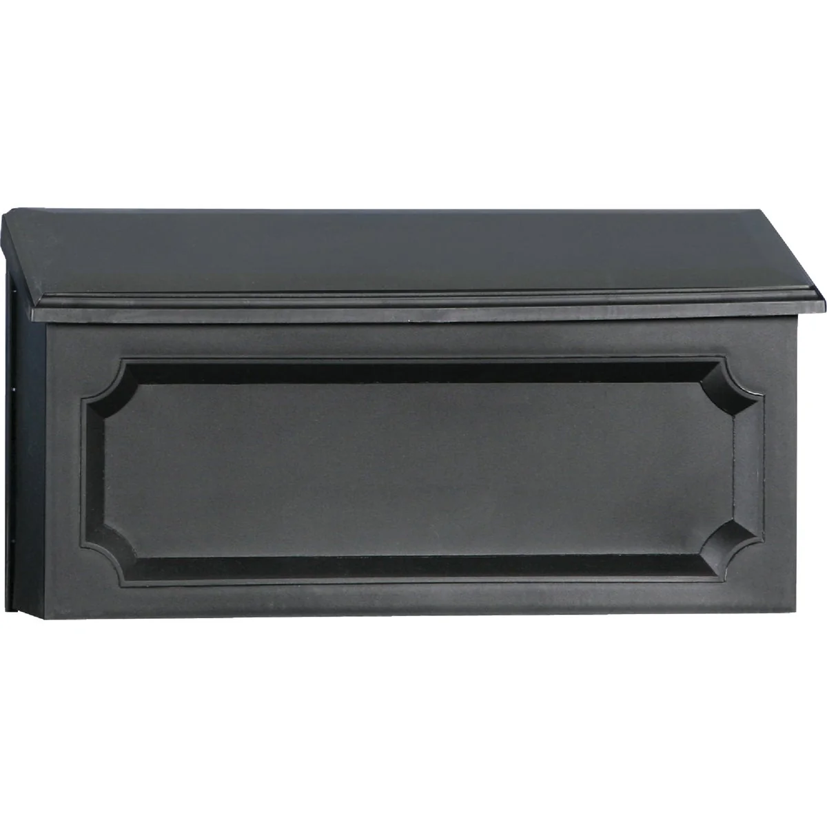 Classic Gibraltar Windsor Black Horizontal Wall Mount Mailbox Innovative