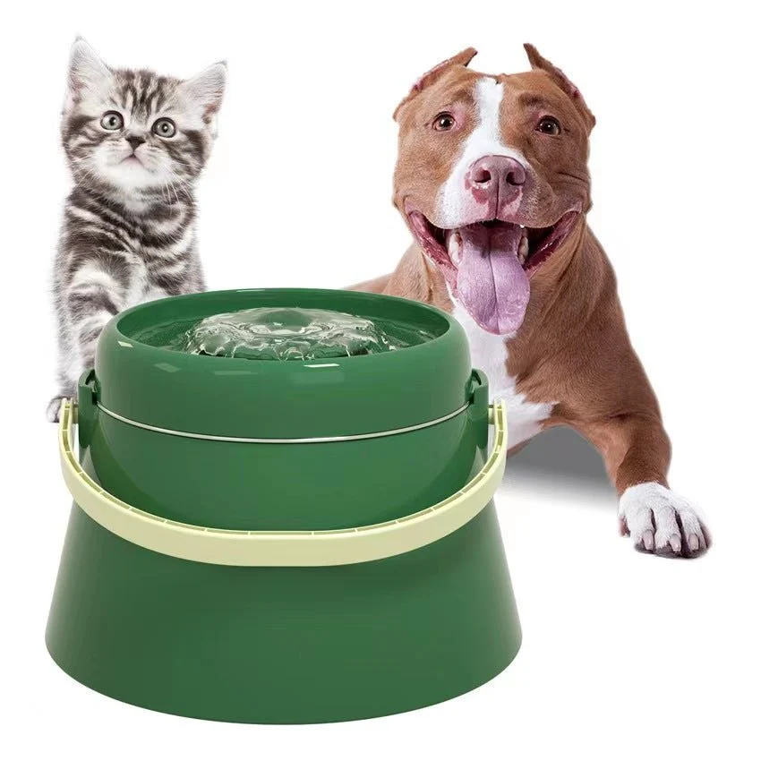 Genuine Whole Stainless Steel Drink Fountain Pet Water Dispenser Bowl Cat Water Fountain Outstanding