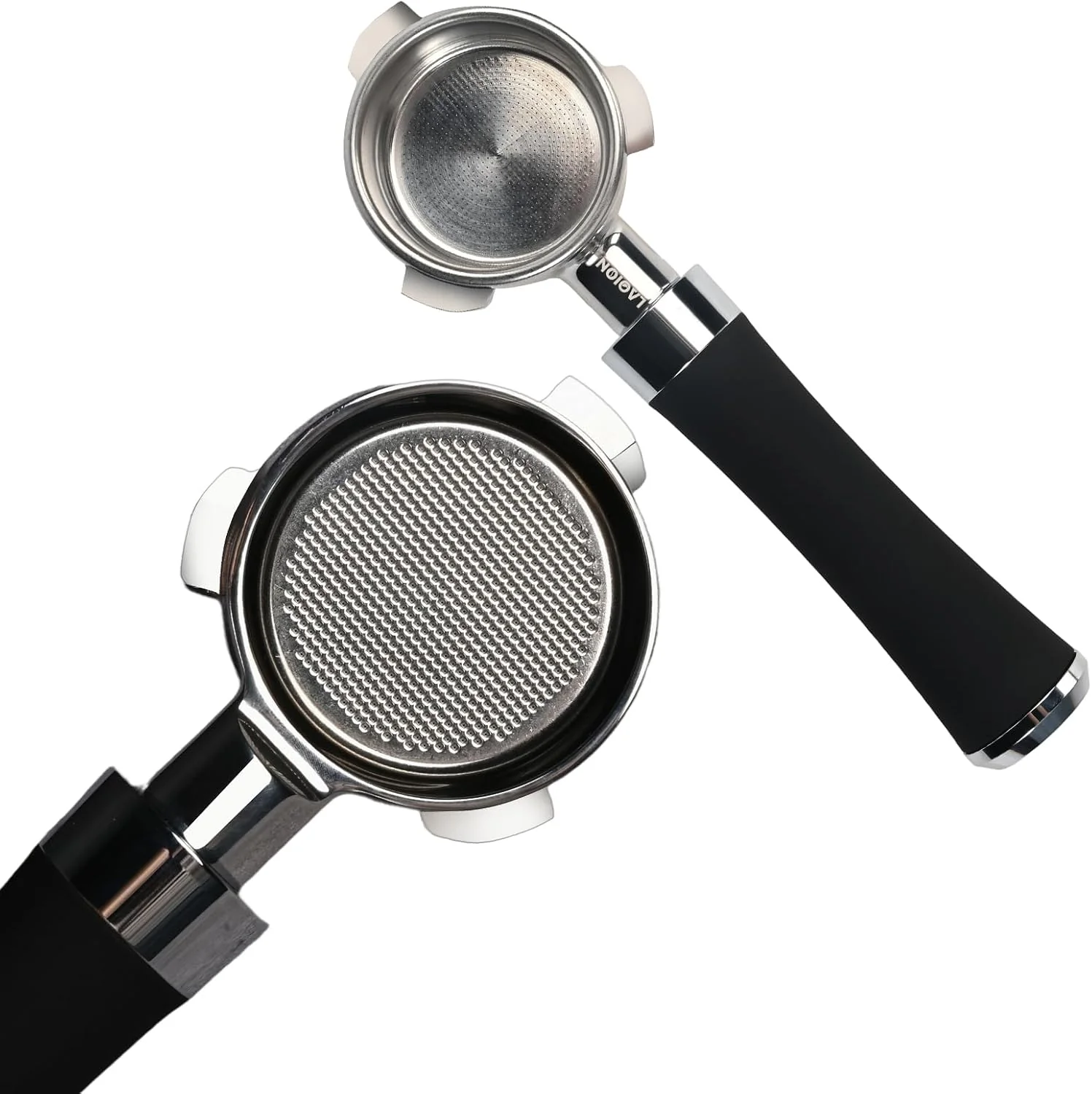 Environmentally Friendly 54mm Bottomless Portafilter Espresso Portafilter Precision Extraction with Filter Basket Included Sophisticated