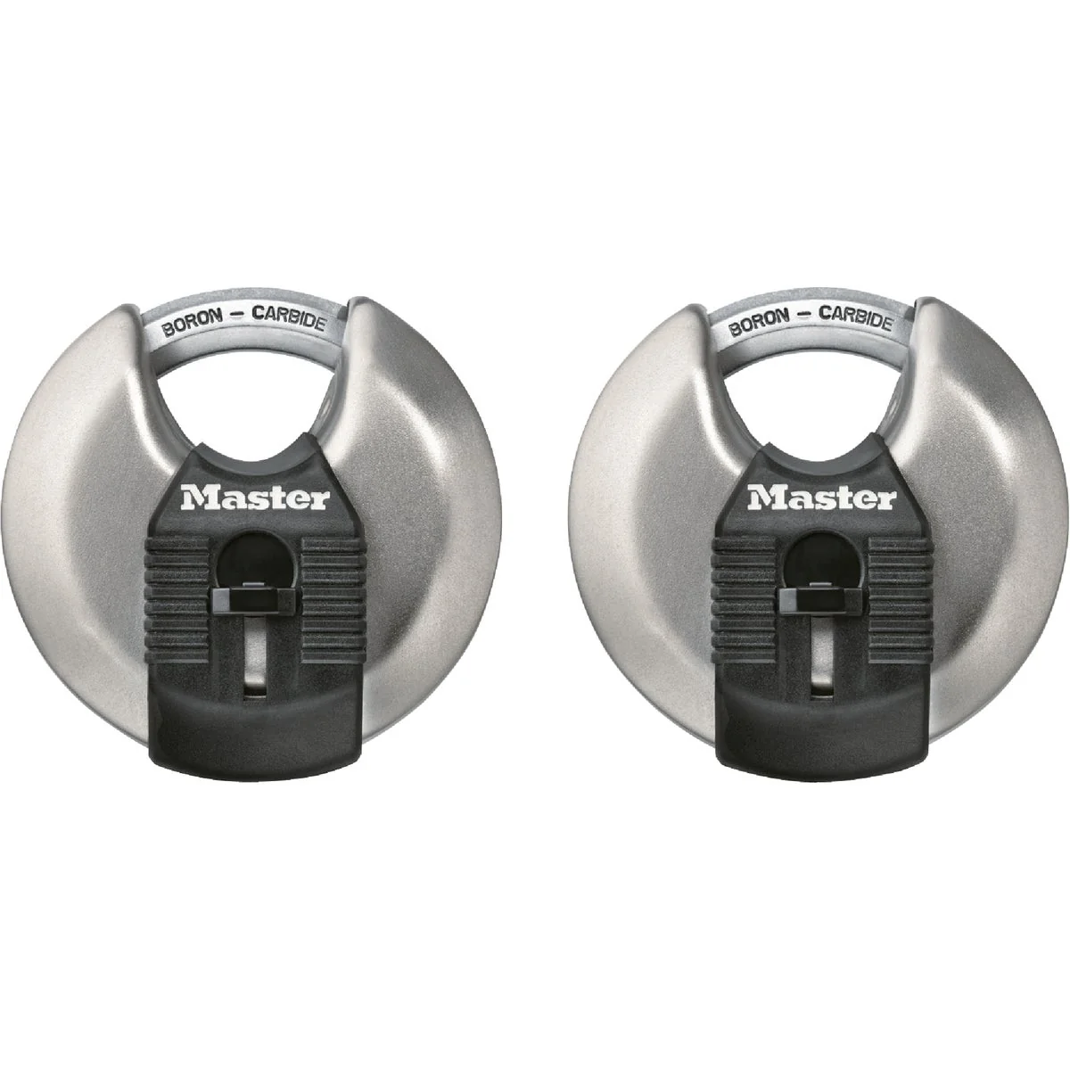 Breathable Master Lock Magnum 2-3 4 In. W. Stainless Steel Discus Keyed Alike Padlock 2-Pack Practical
