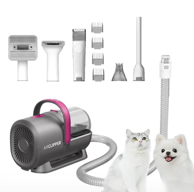 High-Quality Amazon’s hit PETKIT Multifunctional pet grooming Cleaning for cats and dogs 5 in 1 Shearing Comb Vacuuming Set Smart