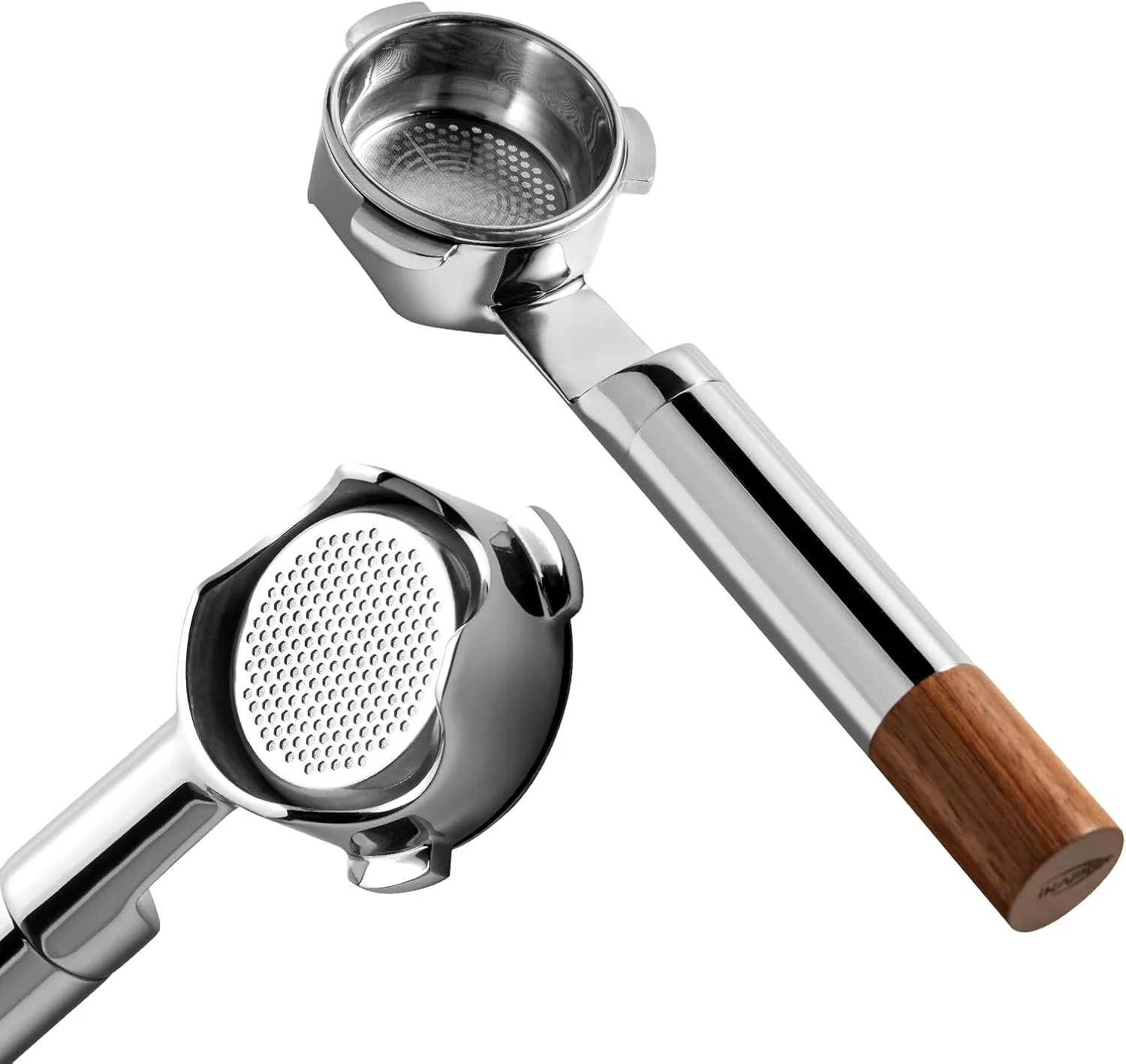 Safe IKAPE 54mm Bottomless Naked Portafilter Suitable for 54mm Breville Barista Series BES870 880 Machine amp Solis Barista Machines Bambino Plus Not Supported Crafted
