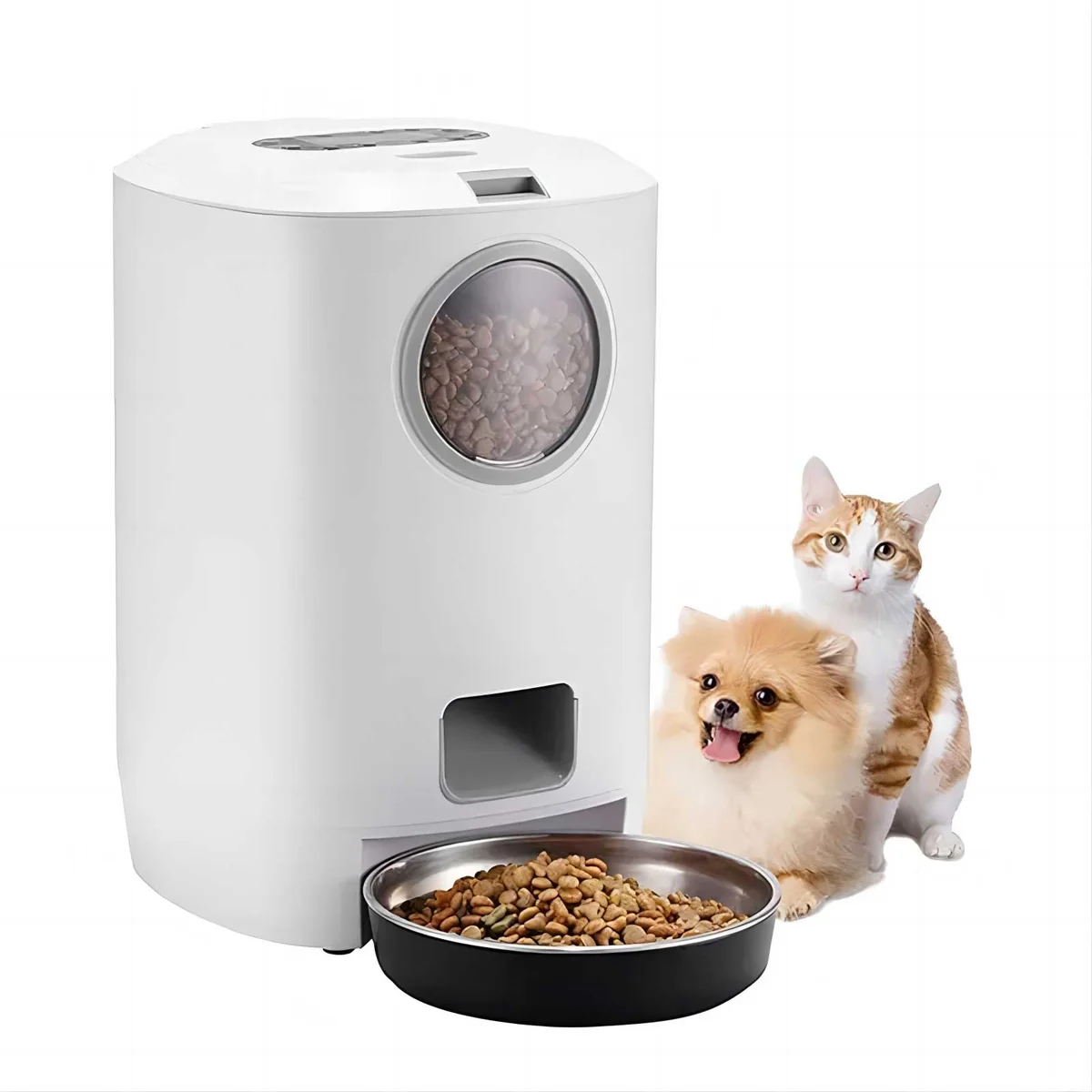 Classic 4.5L Smart Automatic Set Feeding Timer Auto Pet Bowls Cat Dog Food Dispenser Feeder Factory Verified