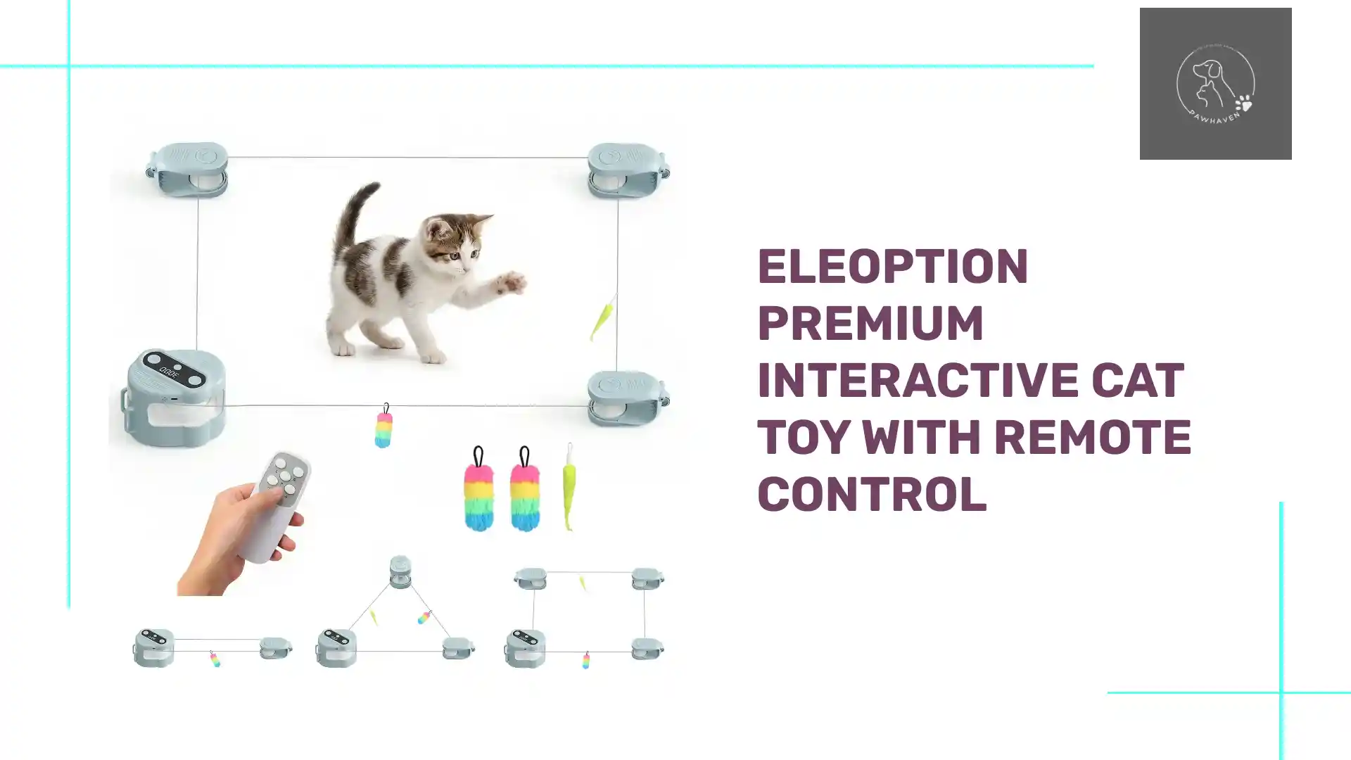 Specialty Eleoption Premium Interactive Cat Toy With Remote Control Organic