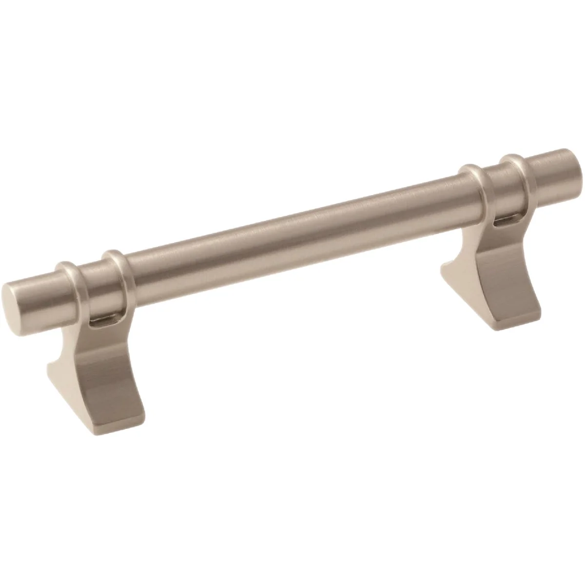 Enhanced Amerock Davenport 3-3 4 In. Satin Nickel Center-to-Center Pull Original