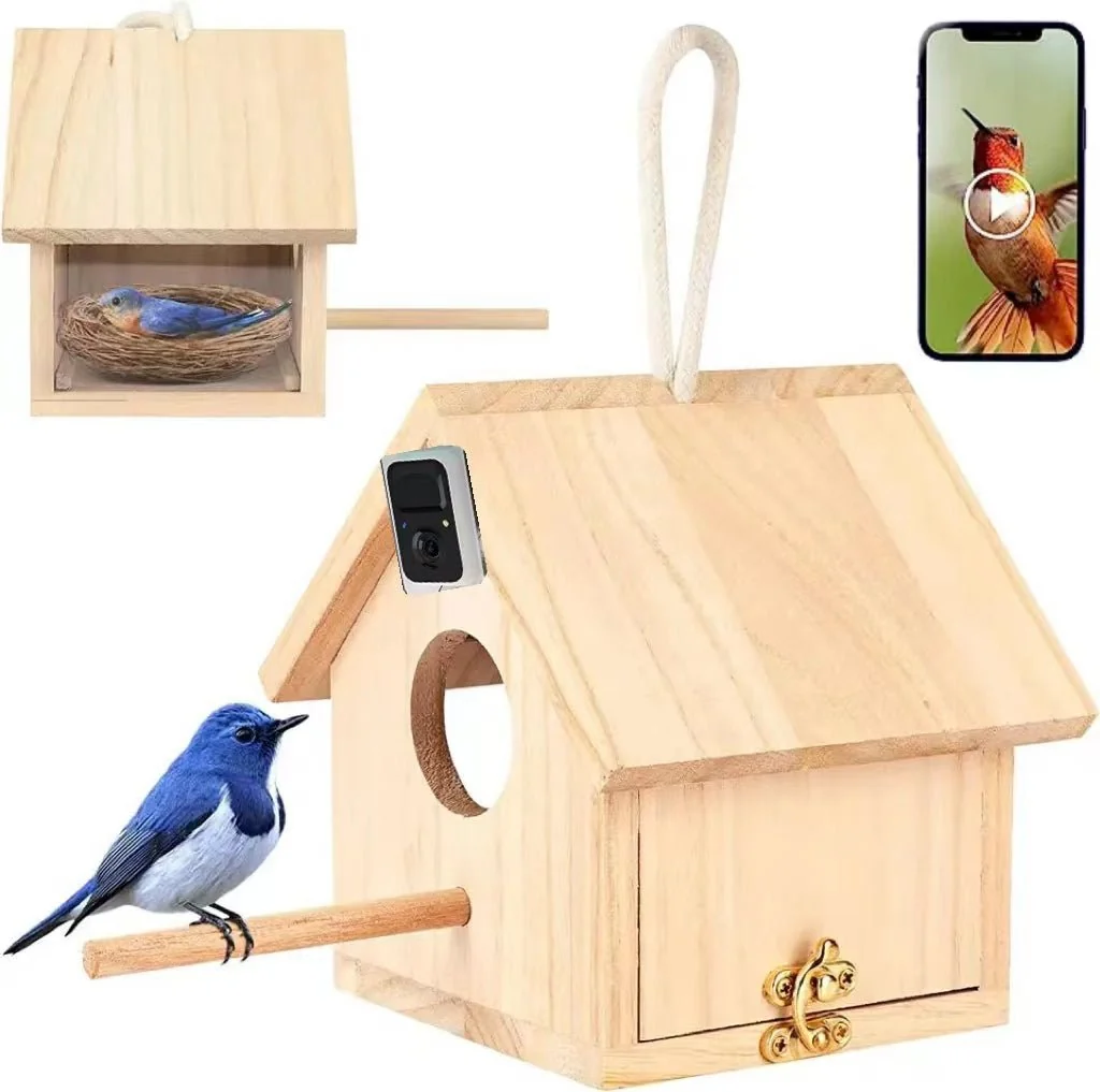 Trusted Whole large capacity APP control bird’s house with camera night vision function OEM Elegant