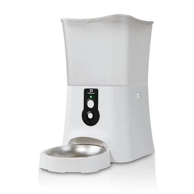User-Friendly Whole Smart Pet Feeder Wifi App Remote Control Automatic Food Container For Dog Cat with HD 1080P Camera 5L Reliable