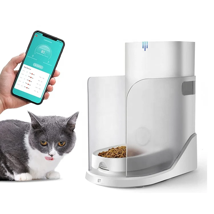 Genuine Whole automatic smart pet feeder App control cat feeder support wifi intelligent dog feeder Natural