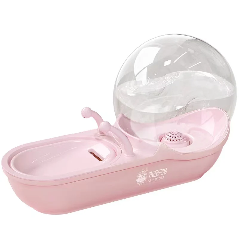 Advanced Whole snail shape automatic pet water dispenser large capacity cat fountain OEM color Smooth