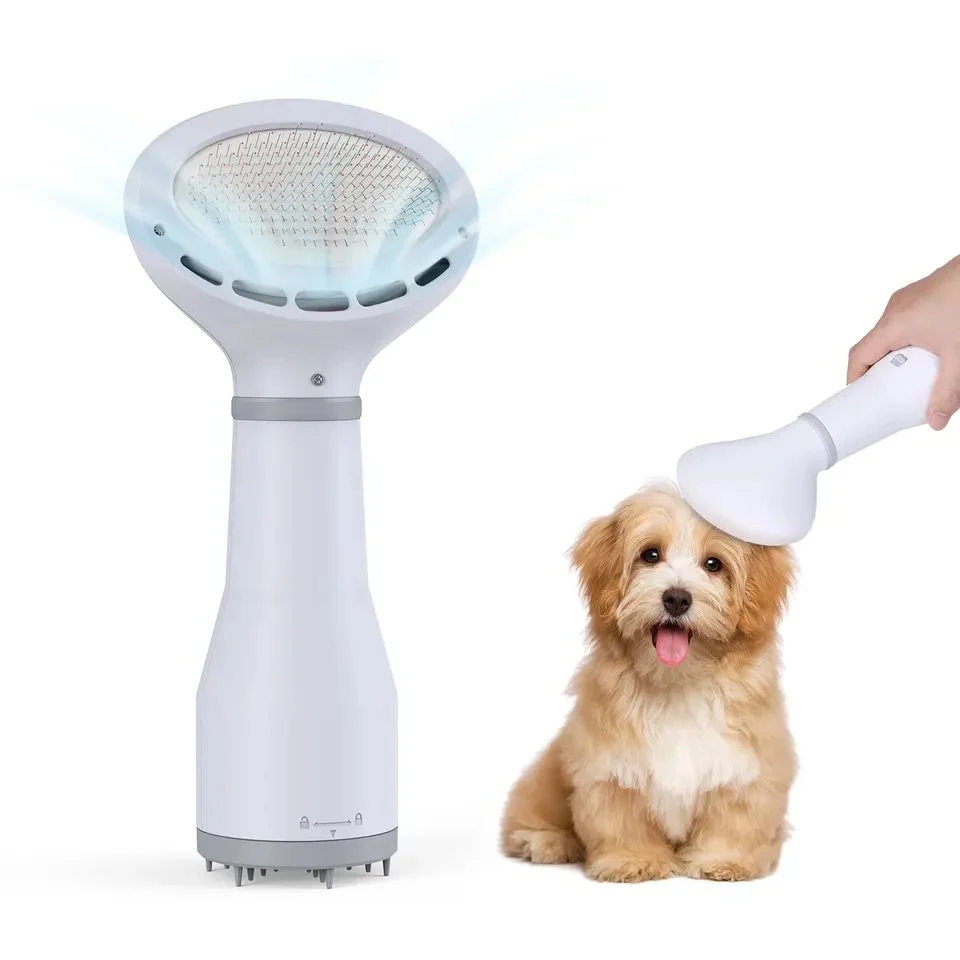 Excellent Whole pet hair grooming Smooth hair dryer brushing brush for pet cats and dogs OEM Convenient