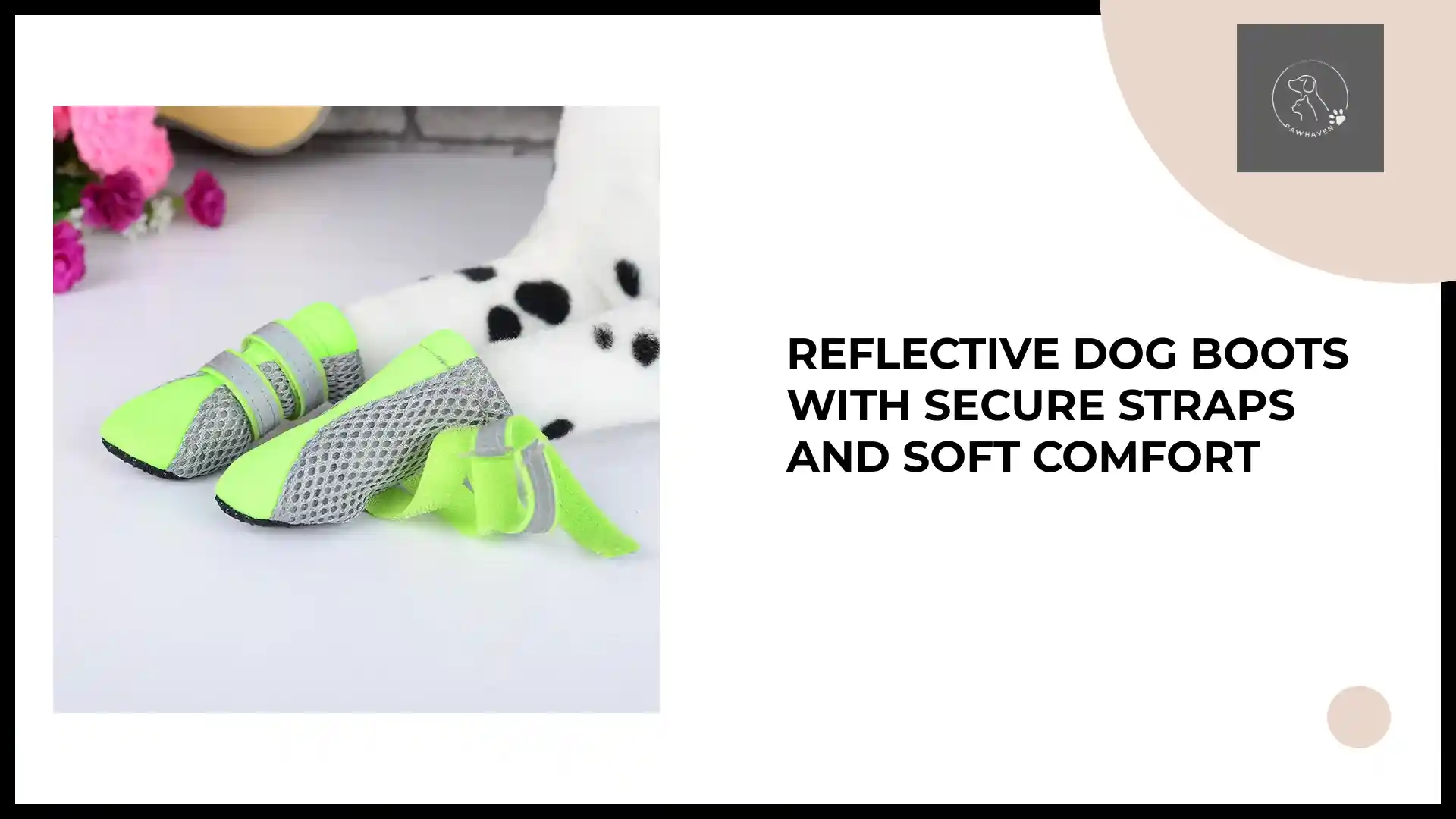 User-Friendly Reflective Dog Boots With Secure Straps And Soft Comfort Elite