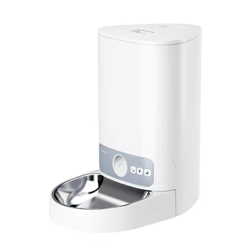 Secure Whole smart automatic pet feeder cat automatic food dispenser large capacity wifi with voice recording dog bowl Outstanding