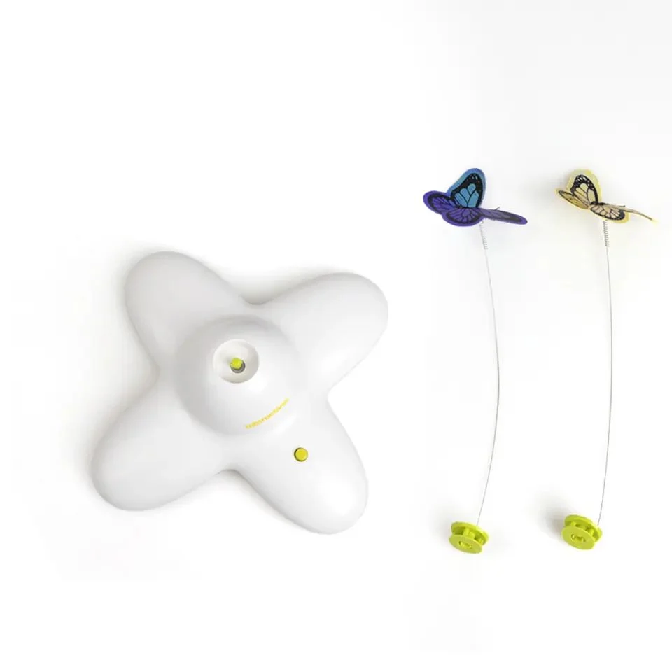 Lightweight Whole Interactive Electric Butterfly Teaser Scratching Pet Toy Electric Toy Smart Educational Toy Premium