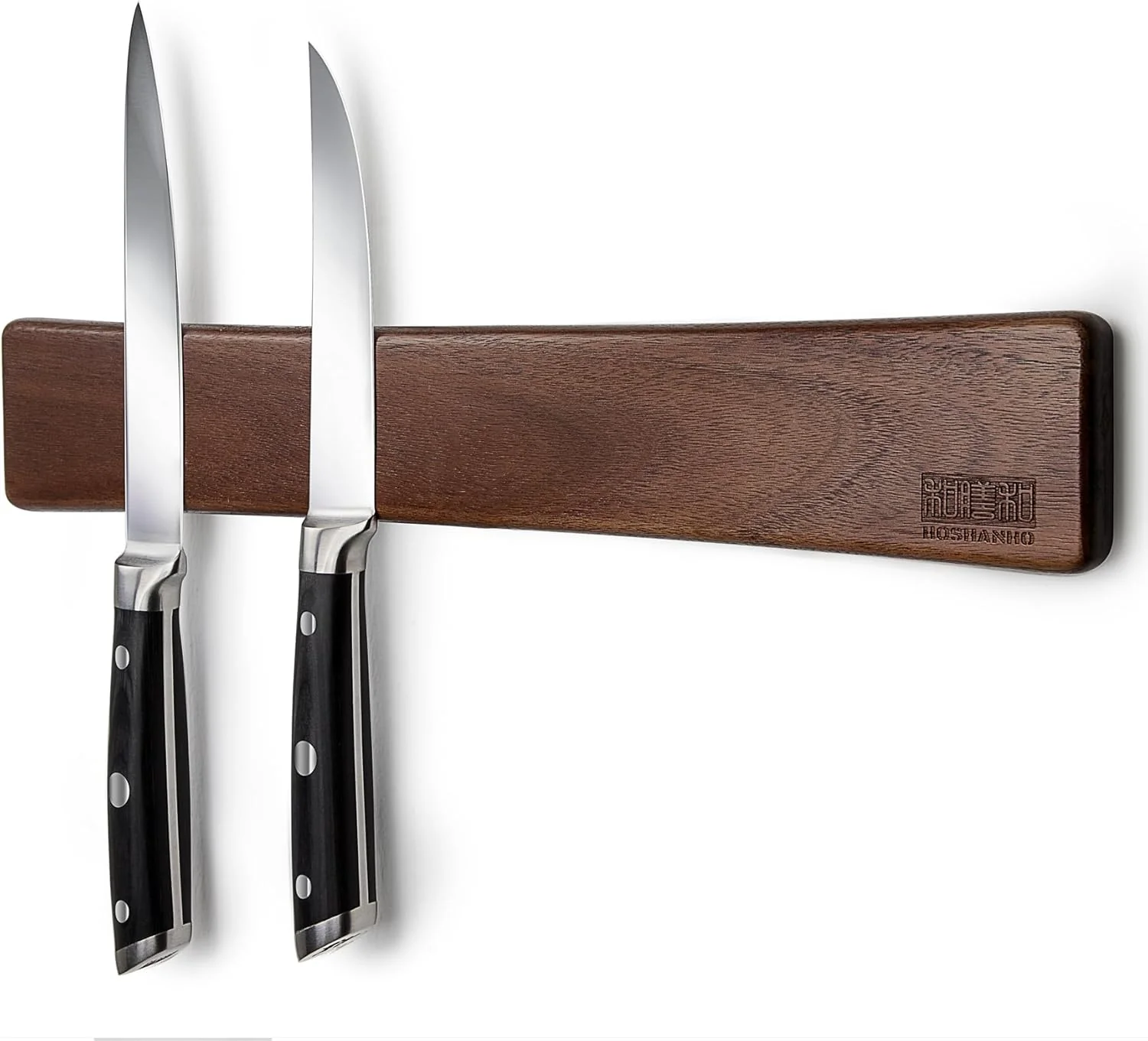 Outstanding Hoshanho Magnetic Knife Strips Magnetic Knife Holder for Wall 16 Inch Acacia Wood Knife Magnetic Strip Use as Knife Bar Modern
