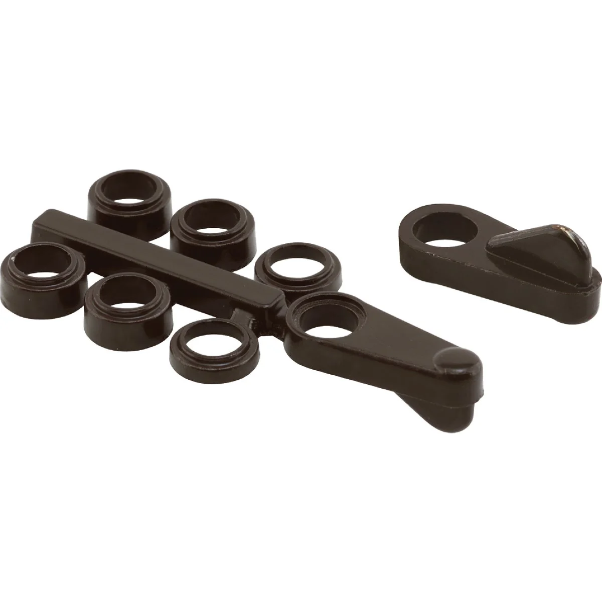 Optimized Prime-Line Bronze Steel Universal Screen Clip 4 Count Innovative