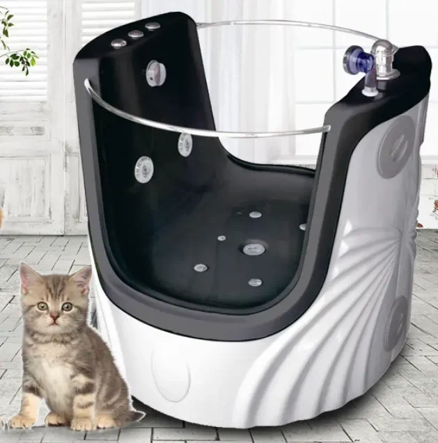 Official Factory Price Pet Dog Electric Grooming Bathtub With Ozone Professional Spa Massage Bathing Equipment Luxury