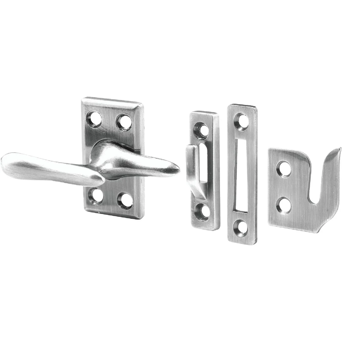 Proven Prime-Line Satin Nickel Casement Window Lock With Keepers Unique