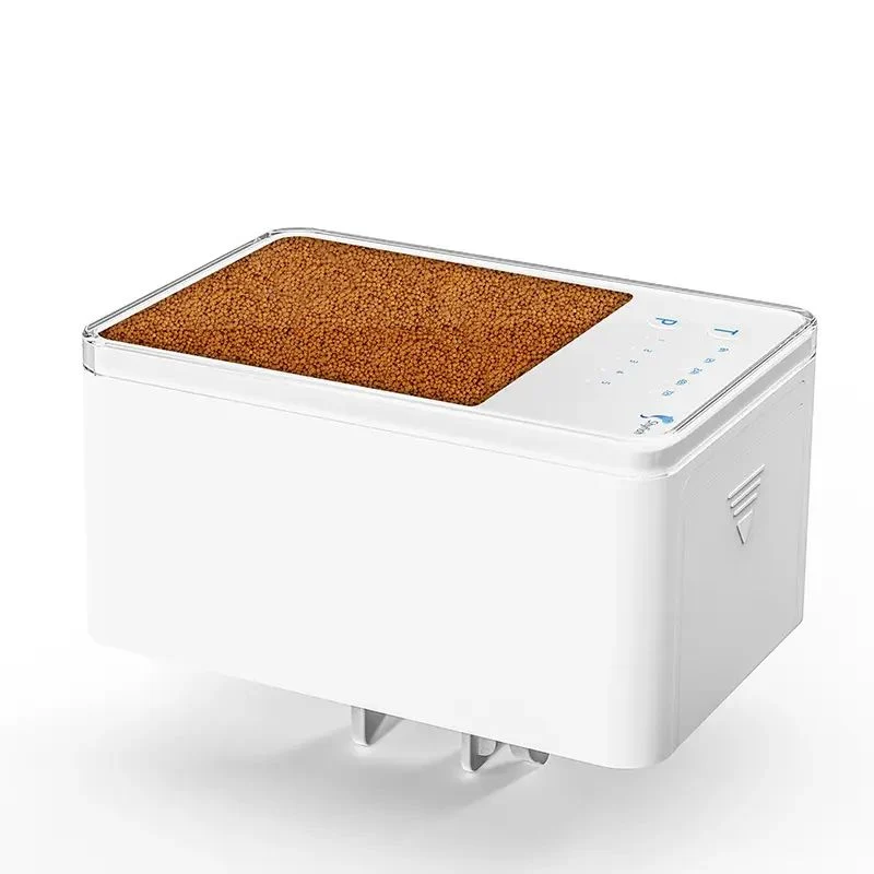Comfortable Factory Whole Timing Settings Fish Tank Auto Feeding Dispenser Outstanding