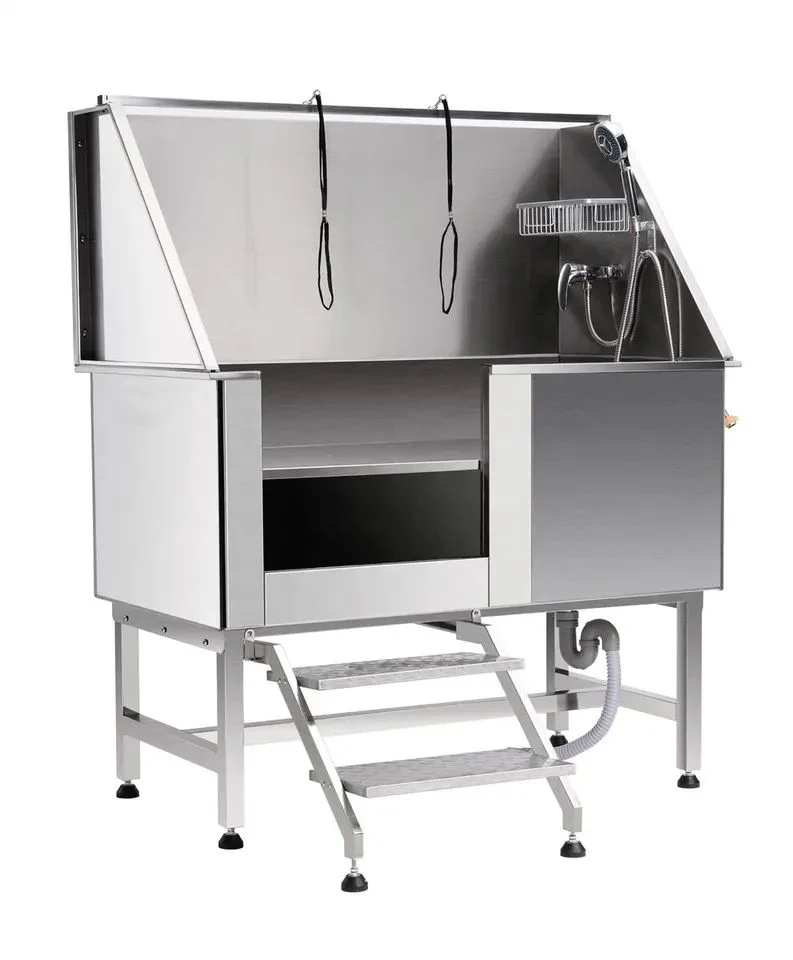 Clean Manufacturer of high quality professional dog spa grooming stainless steel bathtubs OEM Detailed