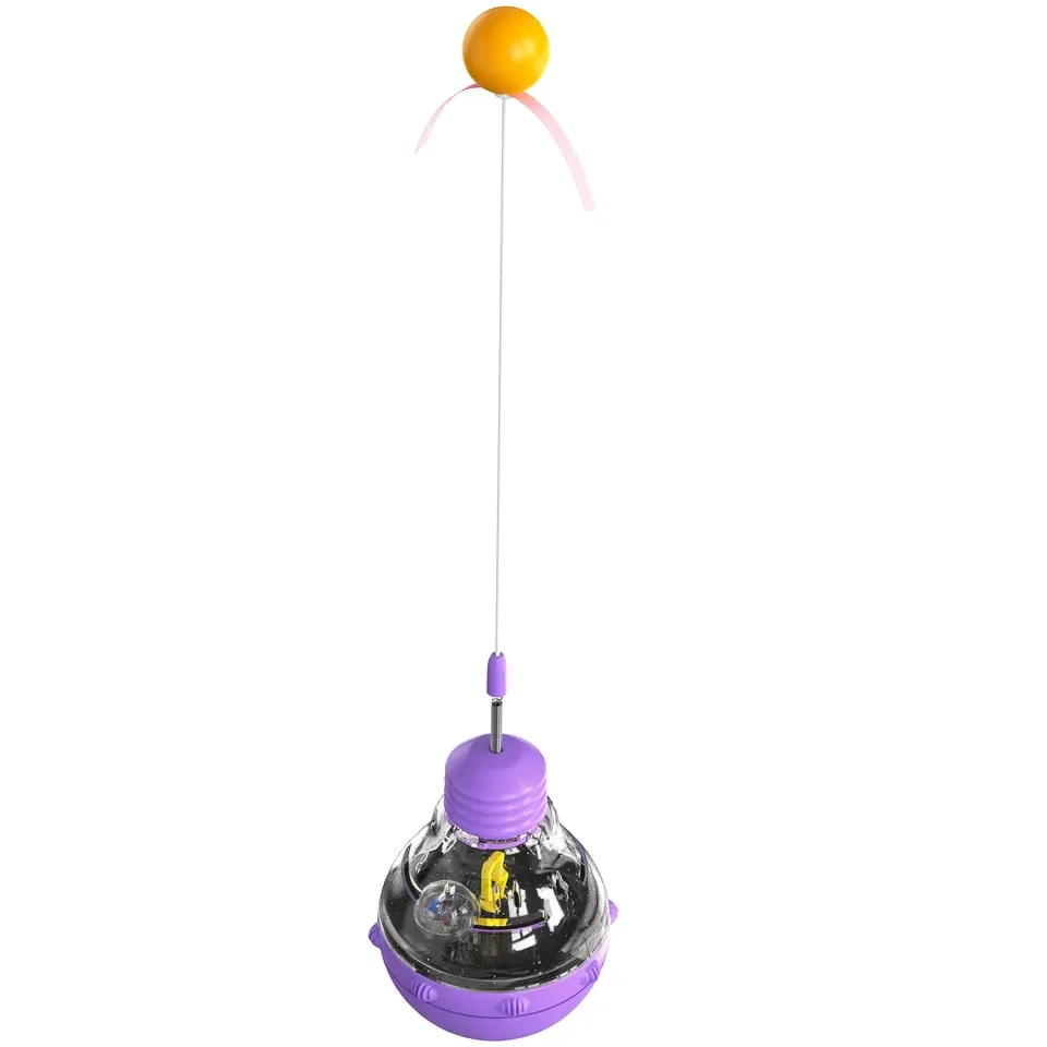 Excellent Factory Whole Interactive Tumbler Spinner Cat Toy Attracts Play Innovative