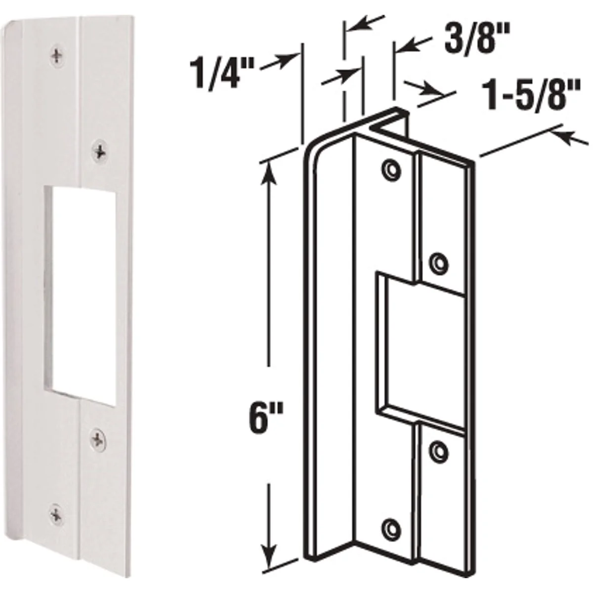 Advanced Defender Security 6 In. Aluminum Latch Guard Safe