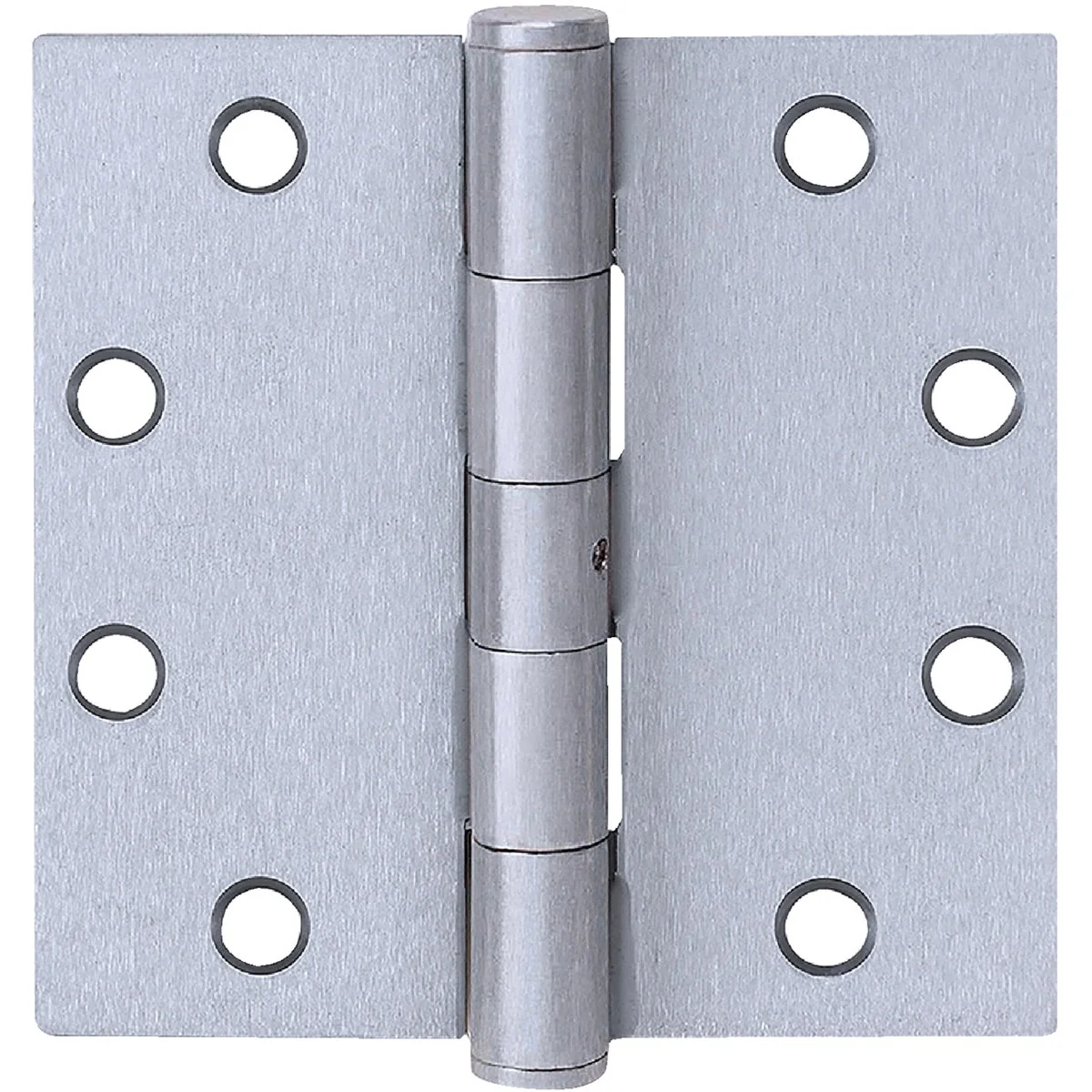 Authentic Tell Commercial Stainless Steel 4 In. Square Plain Bearing Hinge with Removable Pin Fine
