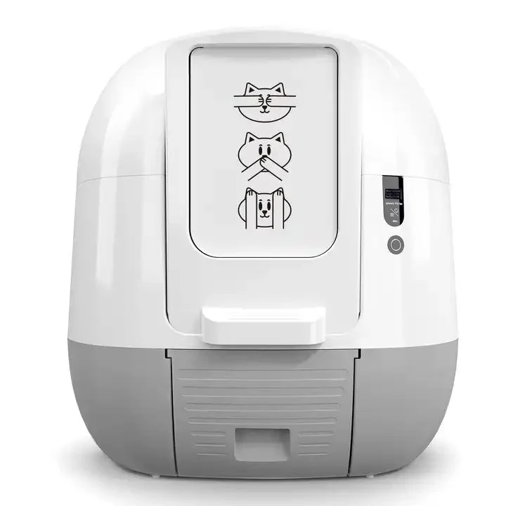 Crafted Whole 2025 Self-cleaning Automatic Cat Litter Box with APP Control Extra Large Smart Cat Toilet Environmentally Friendly