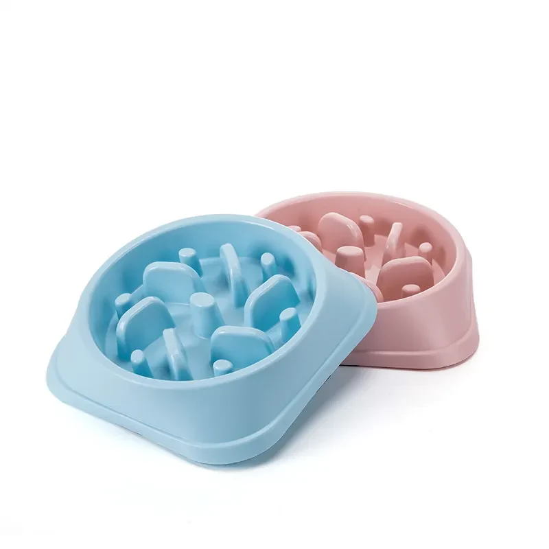 Long-Lasting Manufacturer Customization Eco-friendly PP Dog Cat Slow Food Bowl Pet Slow Feeder Interactive Bowls Eco-Friendly