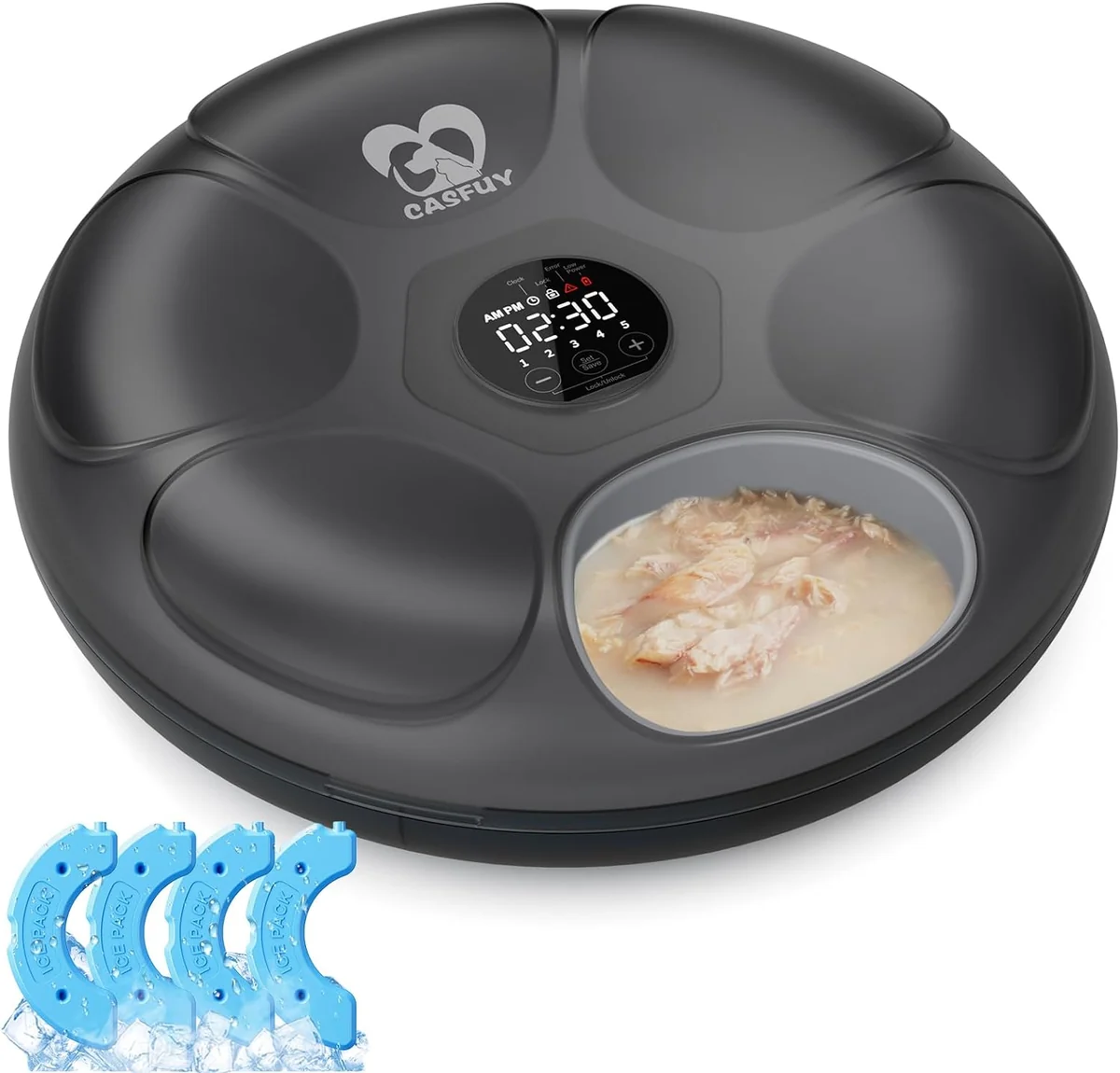Luxury Factory Direct Rechargeable Timed Feeder for Cats Dogs Flexible