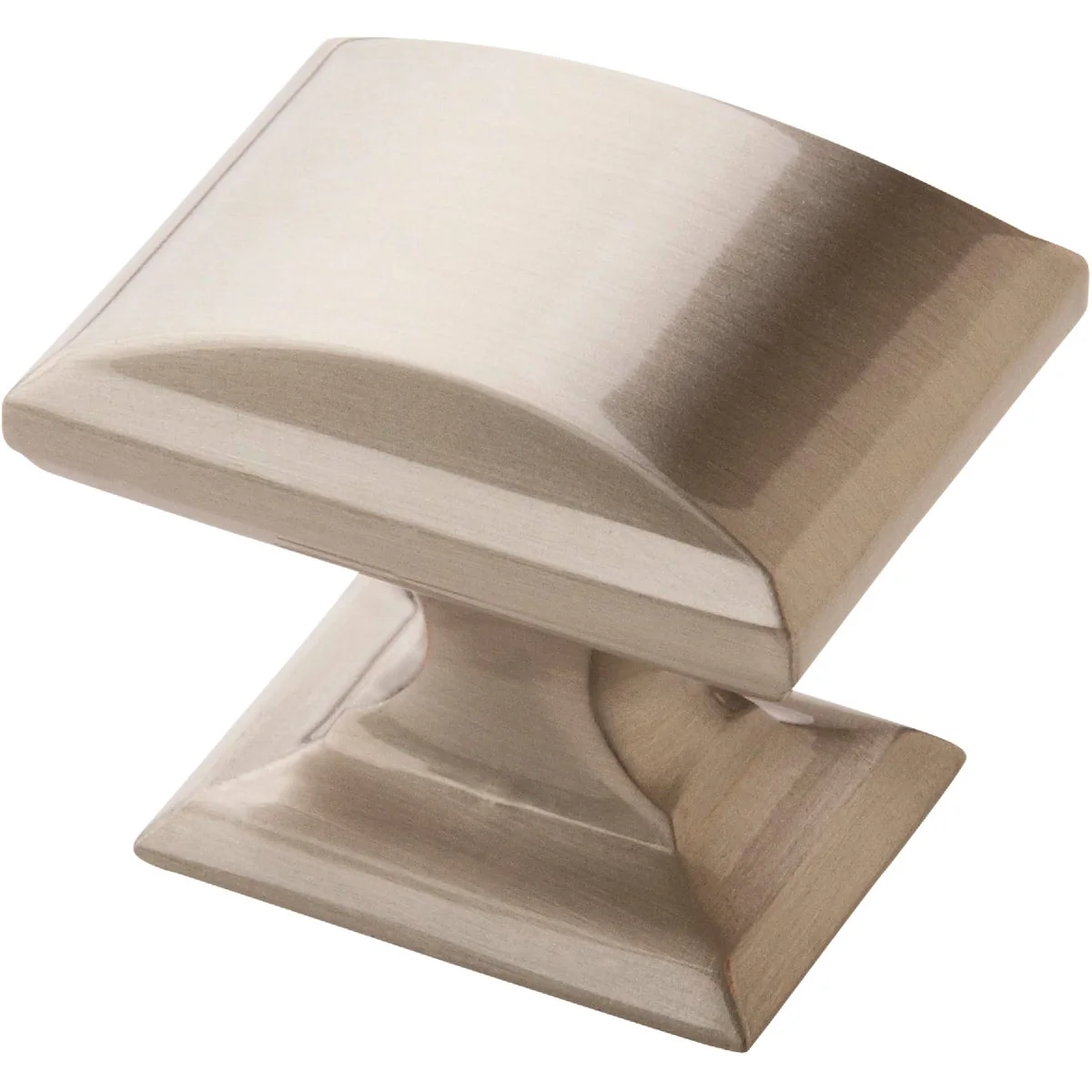 Modern Amerock Candler 1-1 4 In. Satin Nickel Cabinet Knob 5-Pack Top-Quality