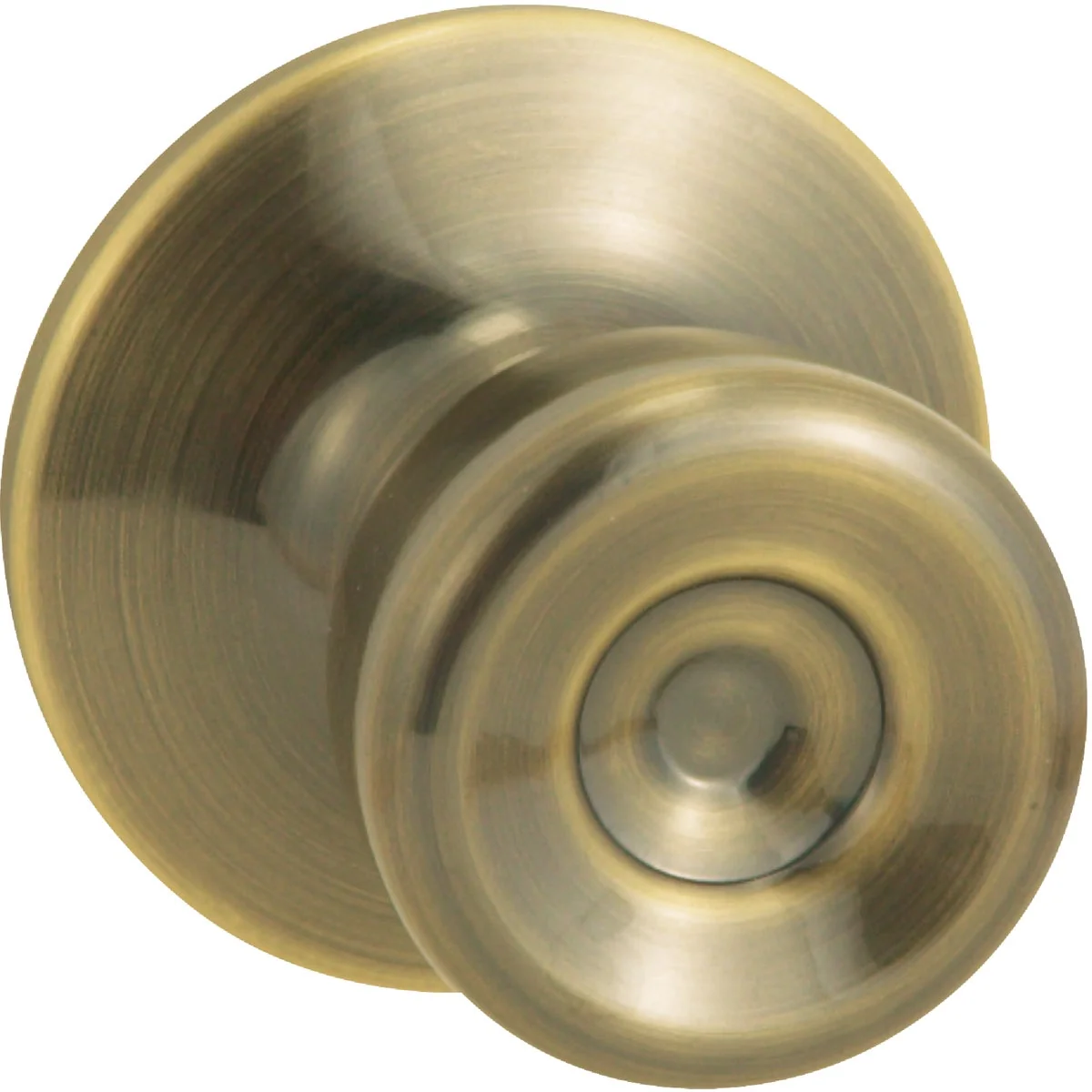 Modern Steel Pro Antique Brass Hall Closet Door Knob Versatile