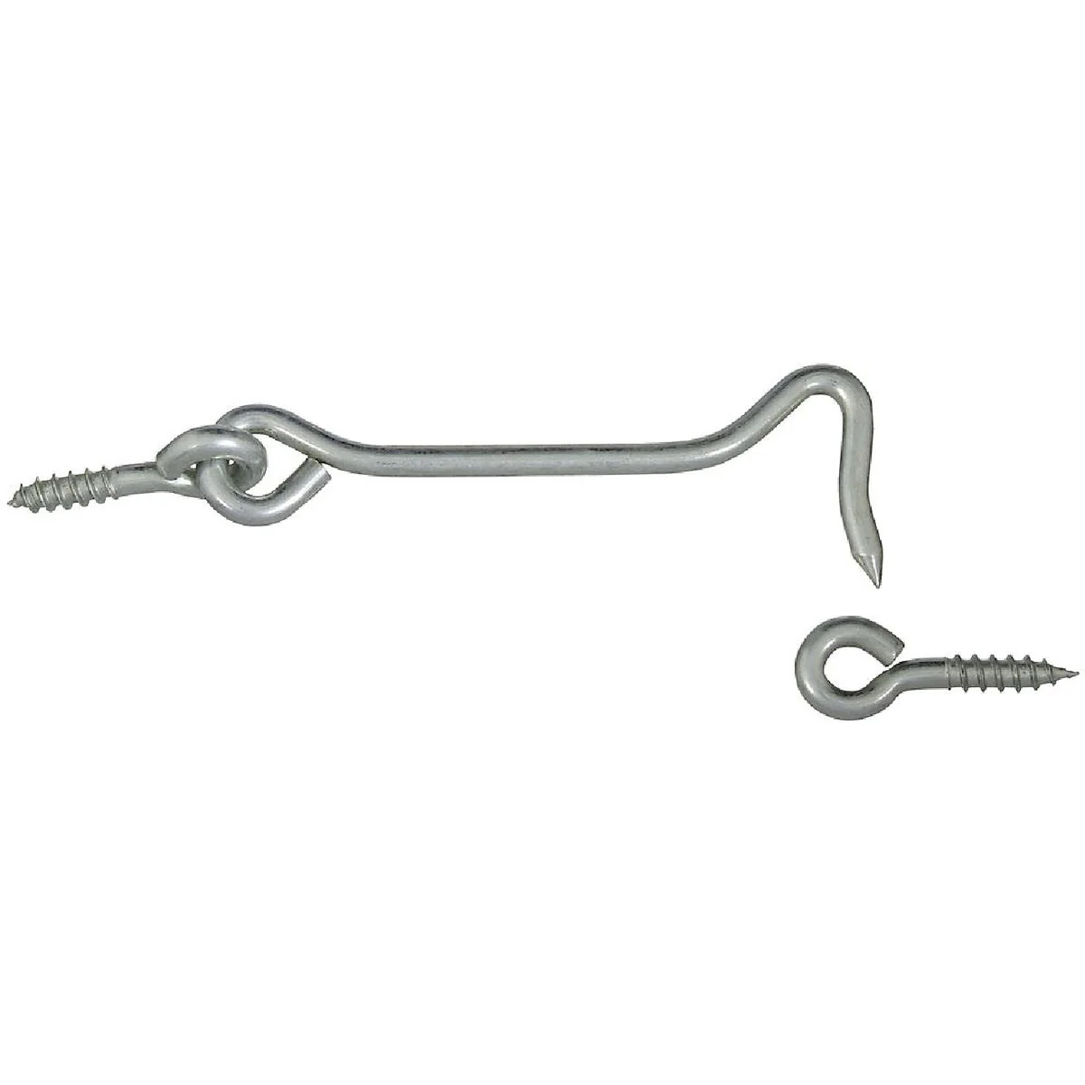 Refined National 4 In. Steel Hook Eye Bolt Luxury