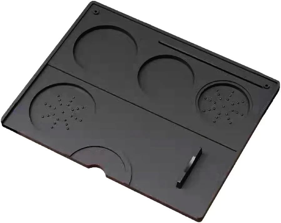 Contemporary Coffee Tamper Mat Silicone Corner Tamping Mat Pro Durable