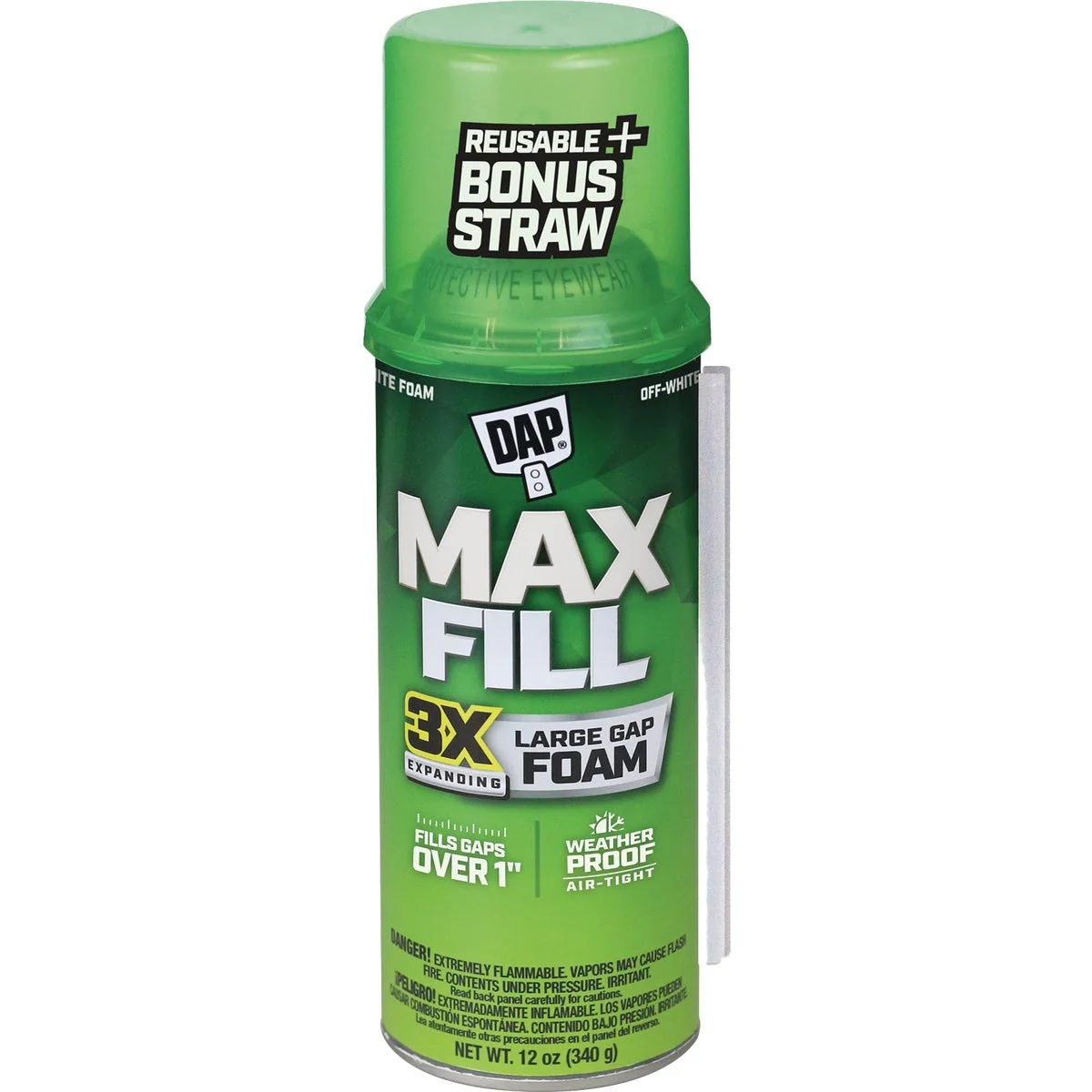 Smooth DAP Max Fill 12 Oz. Triple Expanding Foam Sealant Exceptional