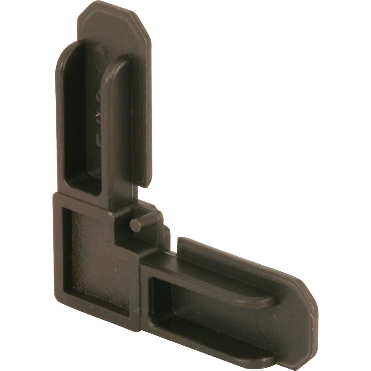 Official Prime-Line 3 4 In. x 3 8 In. Bronze Plastic Screen Frame Corner 4-Count Proven