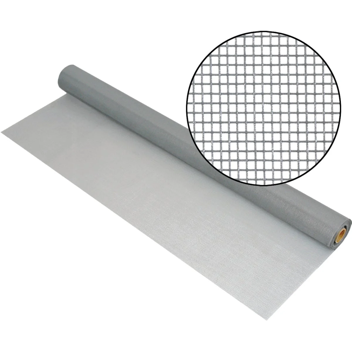 Expertly Made Phifer 48 In. x 100 Ft. Gray Premium Polyester Mesh Screen Cloth Official