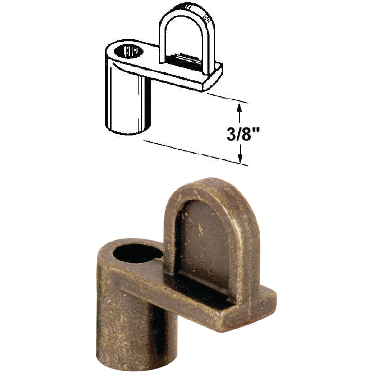 Responsible Prime-Line 3 8 In. Bronze Swivel Die-cast Screen Clips With Screws 12 Count Verified