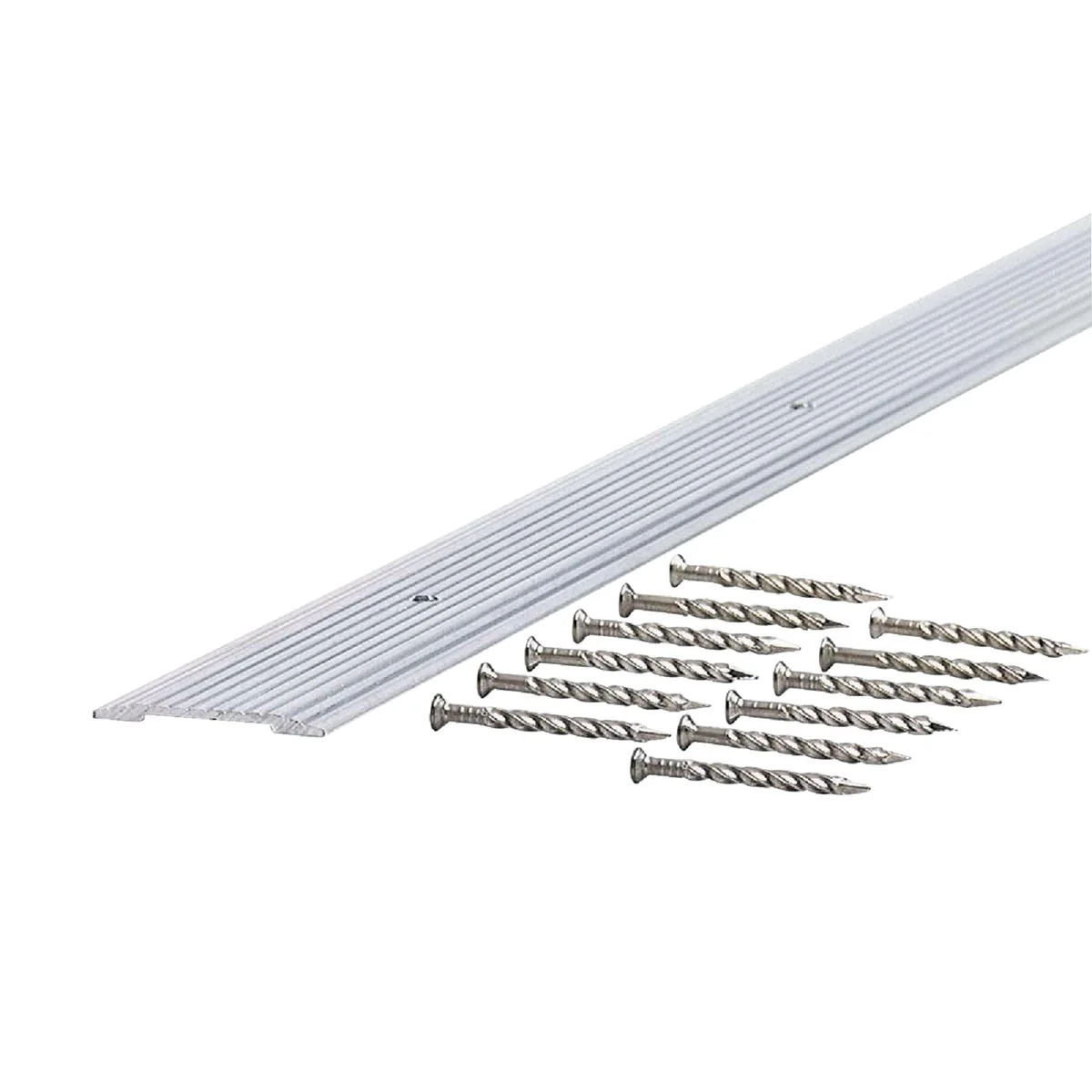 Enhanced M-D Polished 1-1 4 In. x 3 Ft. Aluminum Seam Binder Authentic