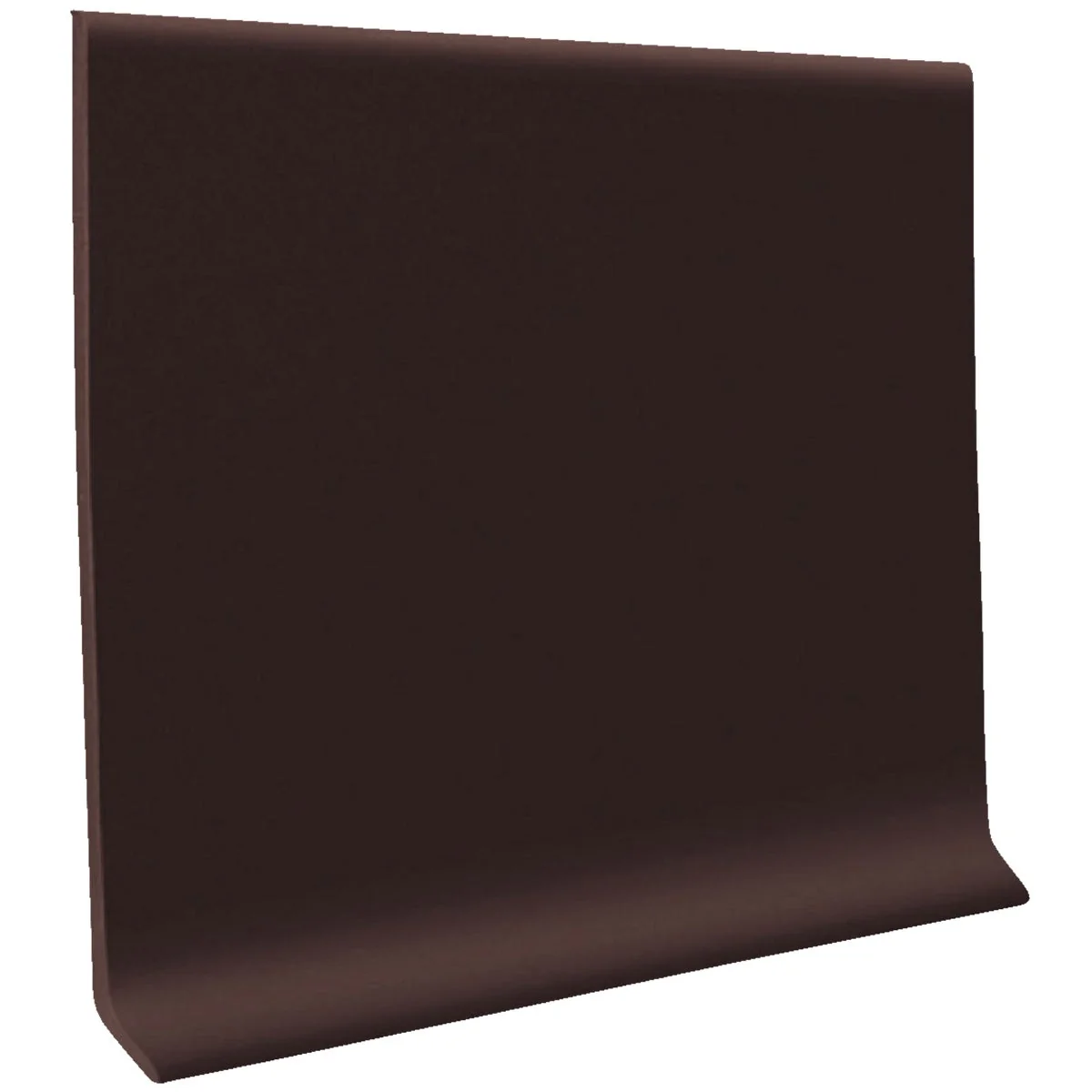 Recyclable Roppe 4 In. x 20 Ft. Roll Brown Vinyl Self-Stick Wall Cove Base Smooth